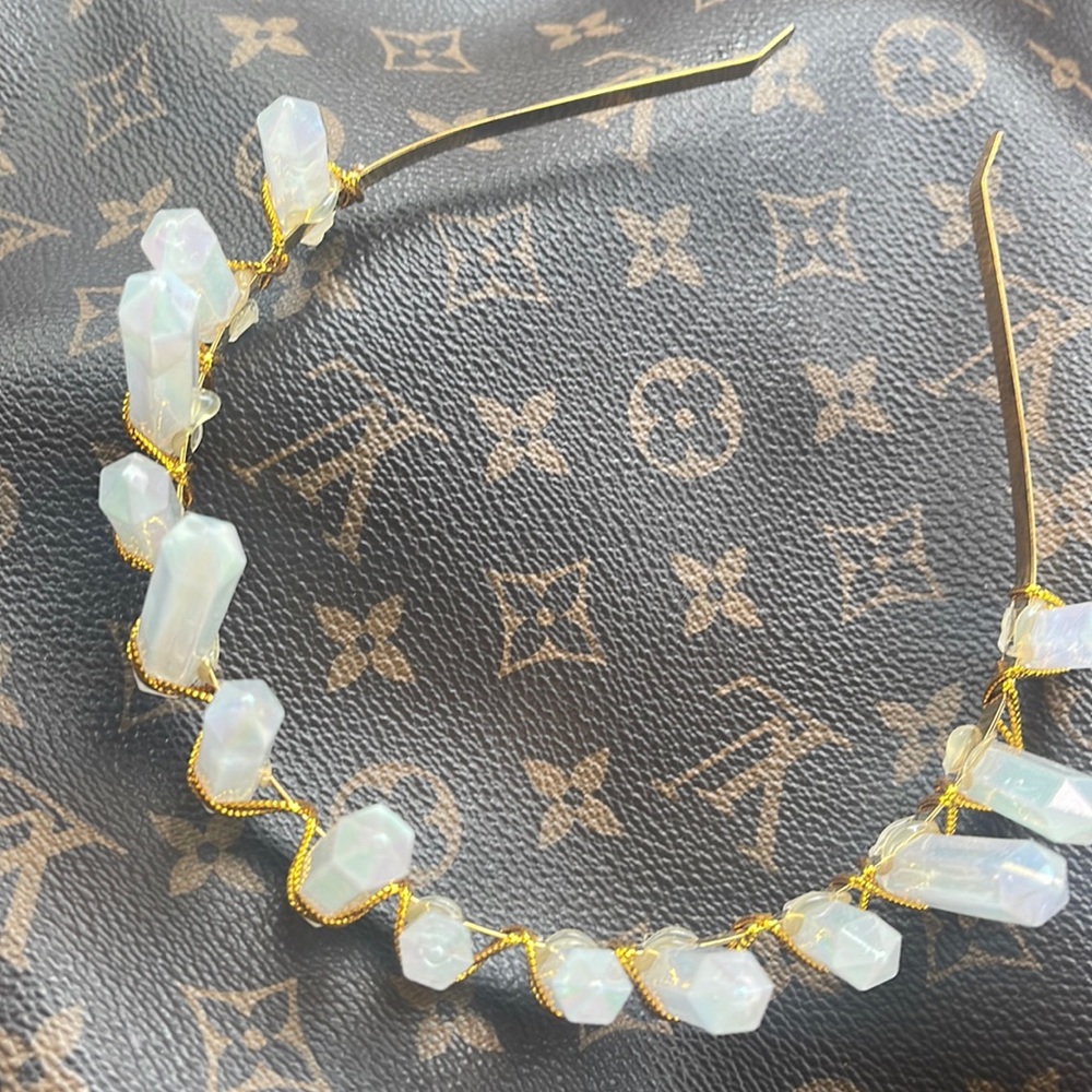 Crystal cosplay crown